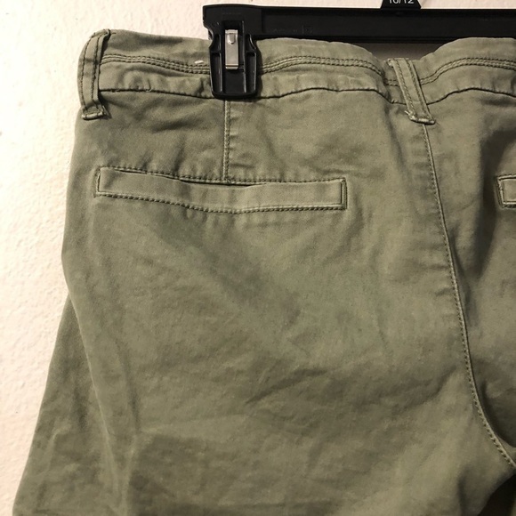 American Eagle Outfitters Shorts Women’s Size 6 Green‎ Stretch - Picture 5 of 10